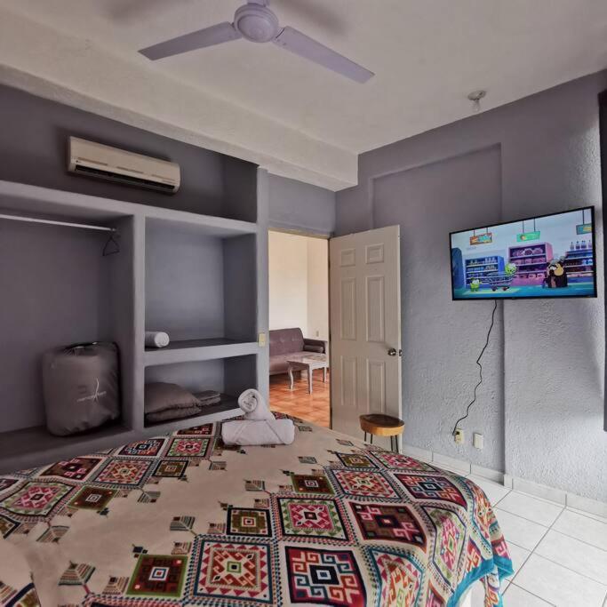 1 Bedroom Apt With Ac , Tv , Wi-Fi Near Dt And Beach Zihuatanejo Luaran gambar